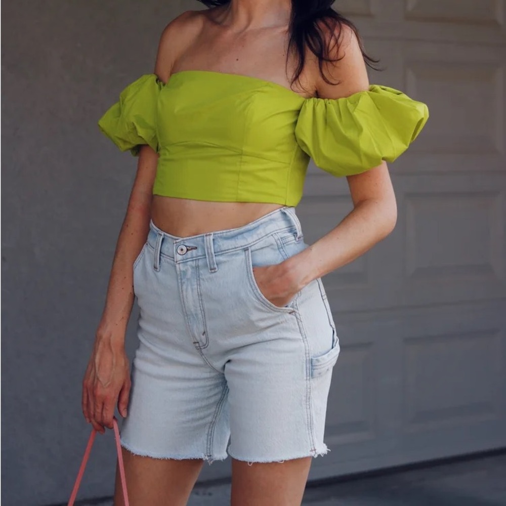 Abercrombie Denim Bermuda Shorts